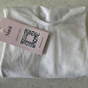 NWT - Numi The Signature XS White Undershirt